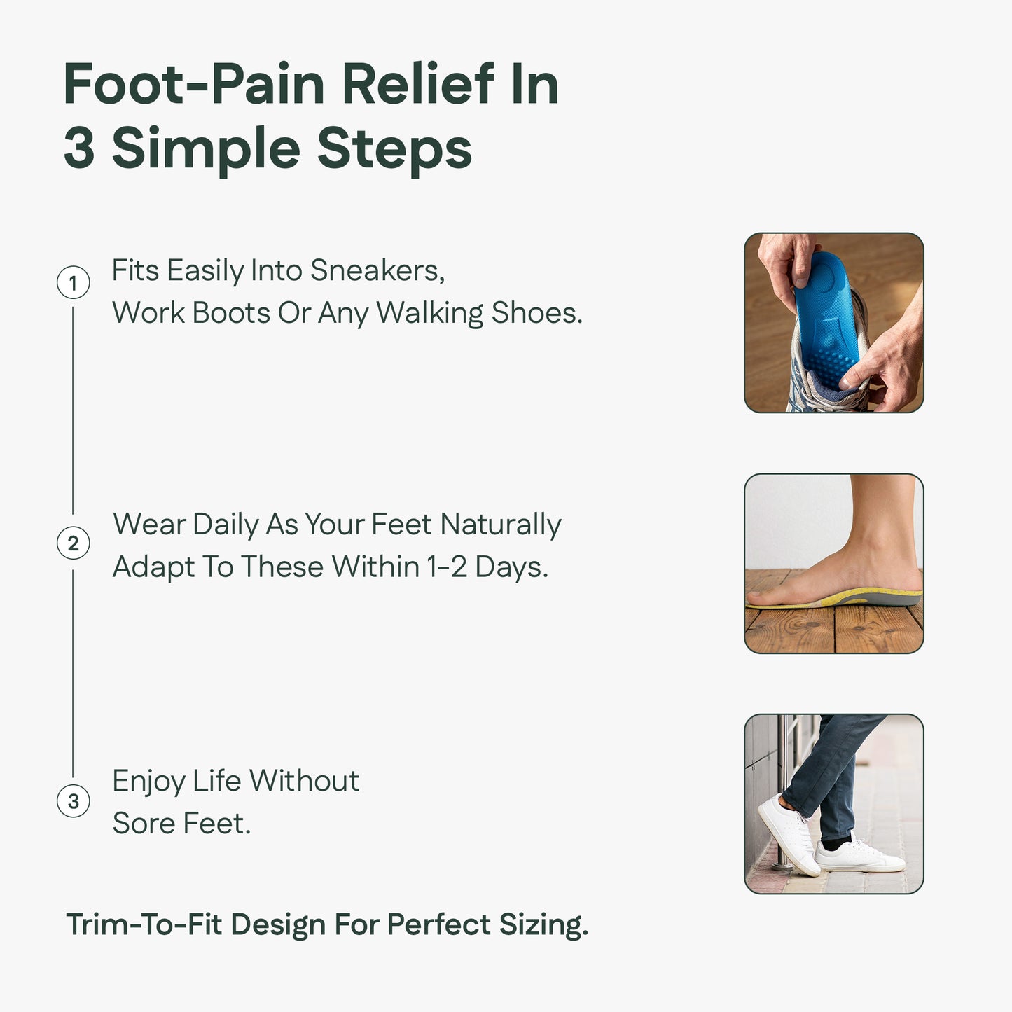 Arch Support Gel Insoles