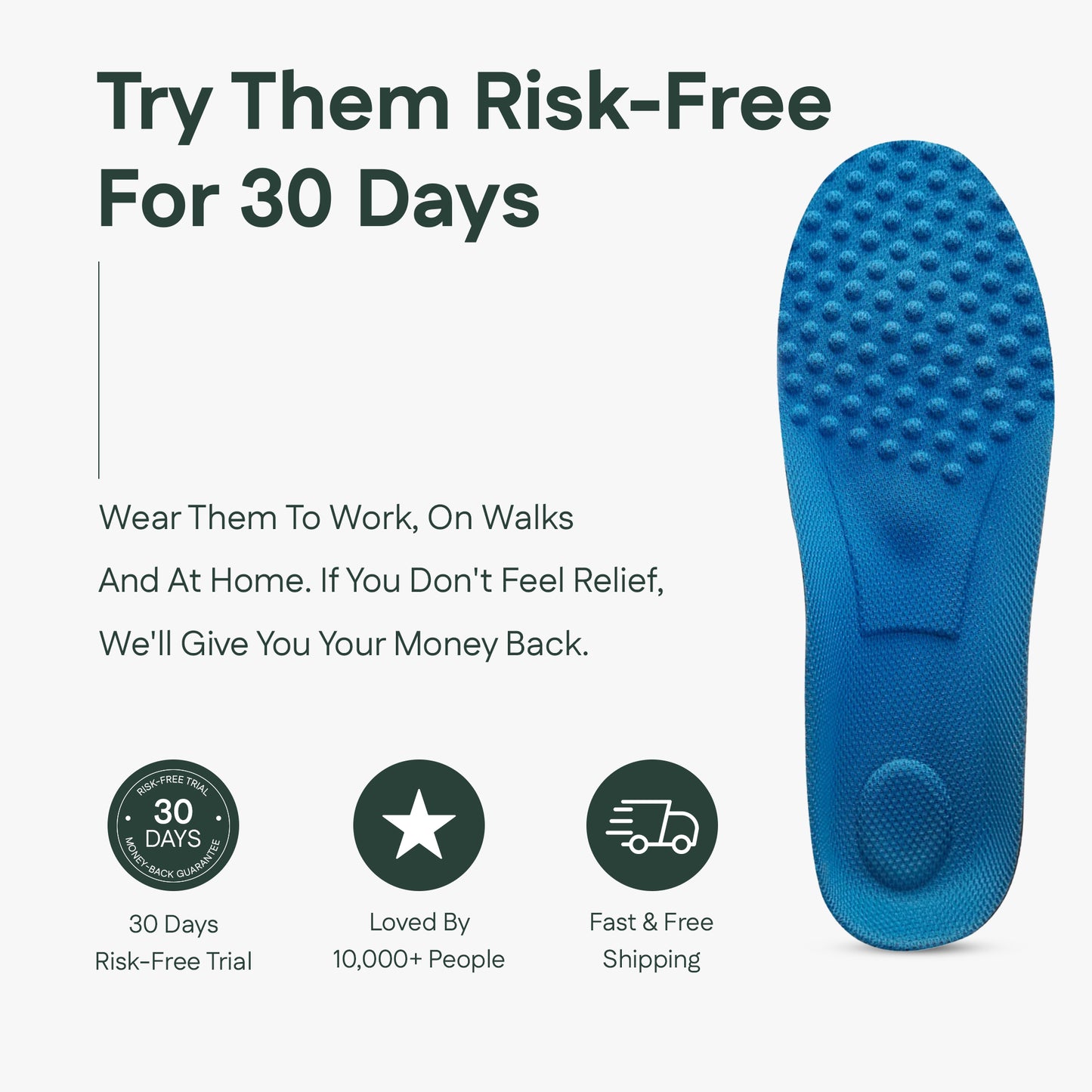 Arch Support Gel Insoles