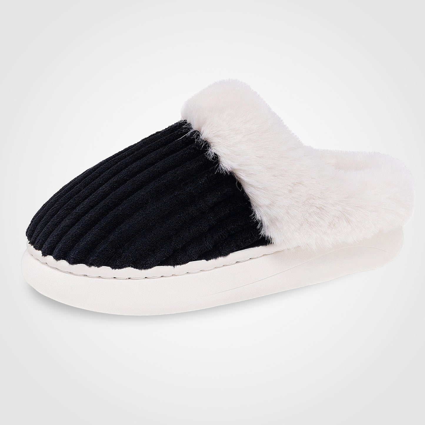 Slip-On Cozy Winter Slides – Warm, Soft & Easy Wear