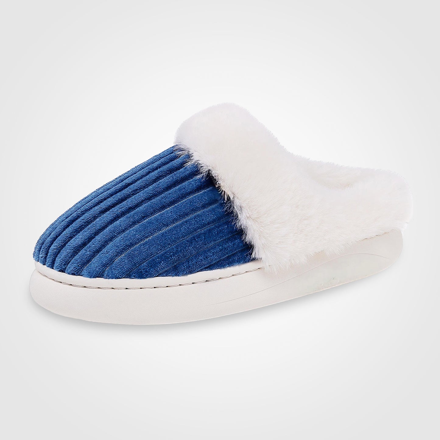 Slip-On Cozy Winter Slides – Warm, Soft & Easy Wear