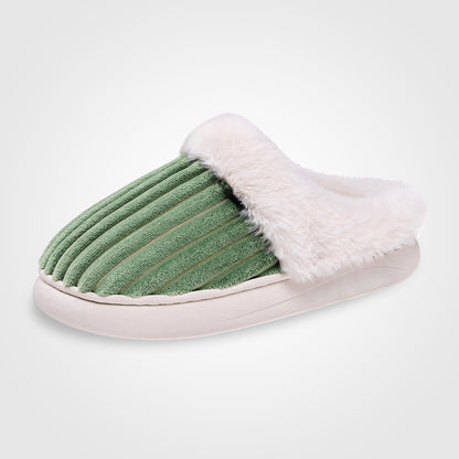 Slip-On Cozy Winter Slides – Warm, Soft & Easy Wear