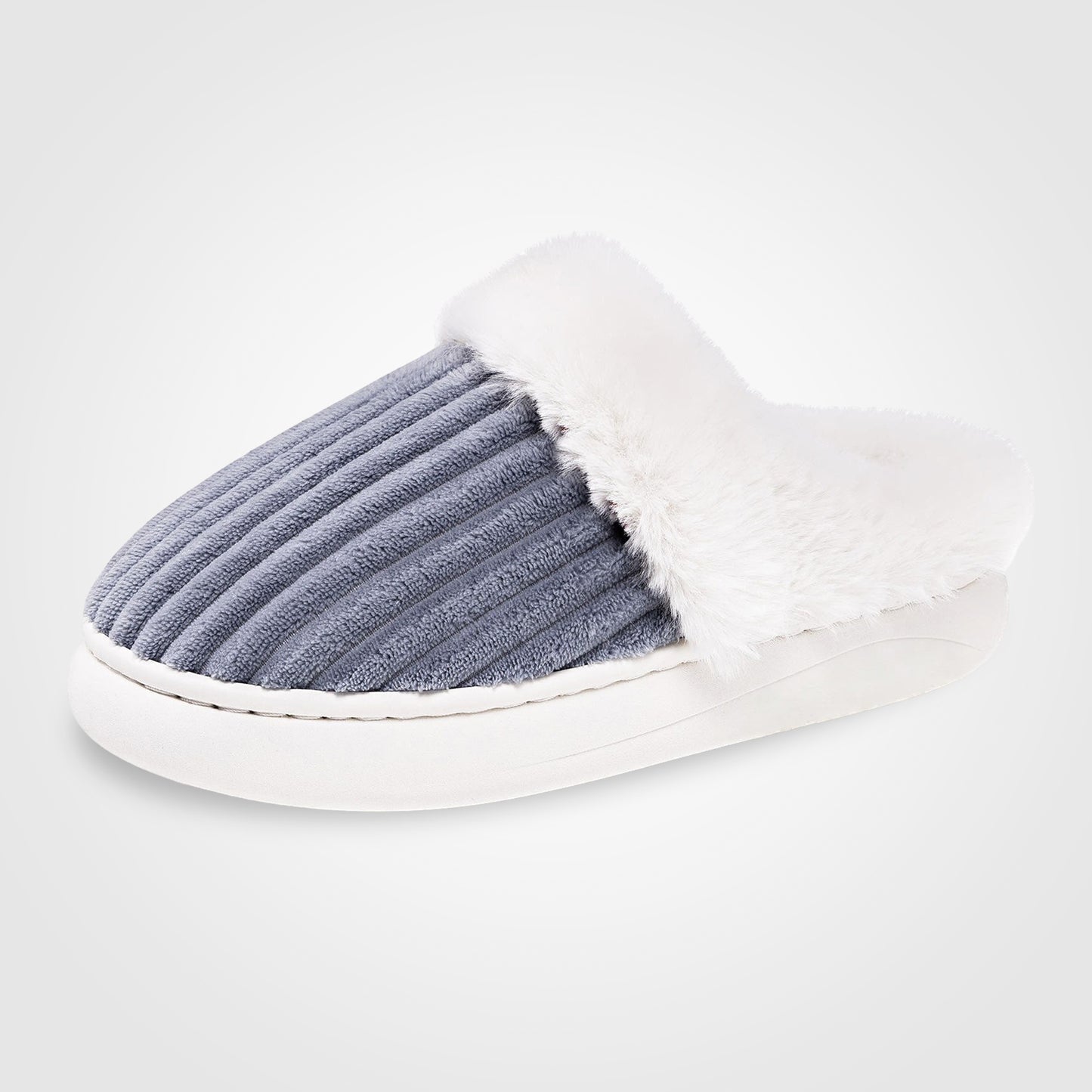 Slip-On Cozy Winter Slides – Warm, Soft & Easy Wear