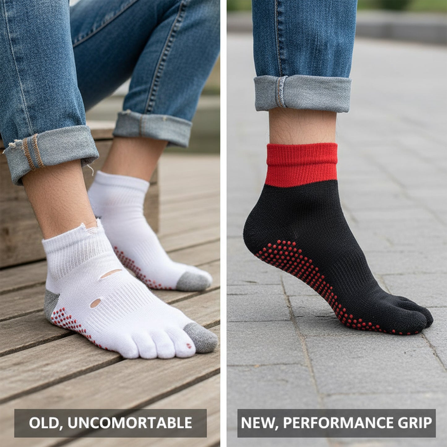 Adventure Barefoot Socks - Socks for Barefoot Shoes