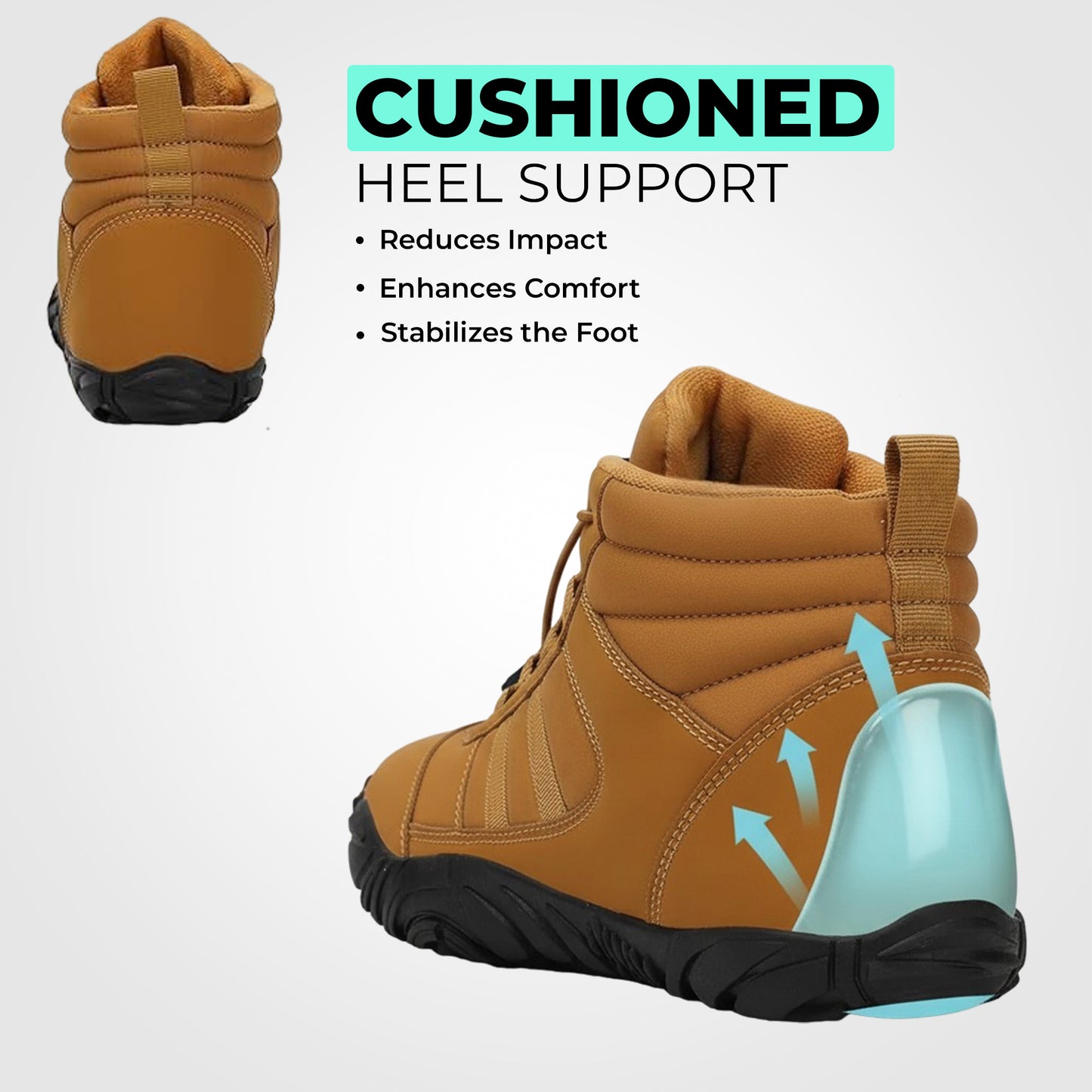 Barefoot Winter Shoes – Waterproof Design & Non-Slip Comfort
