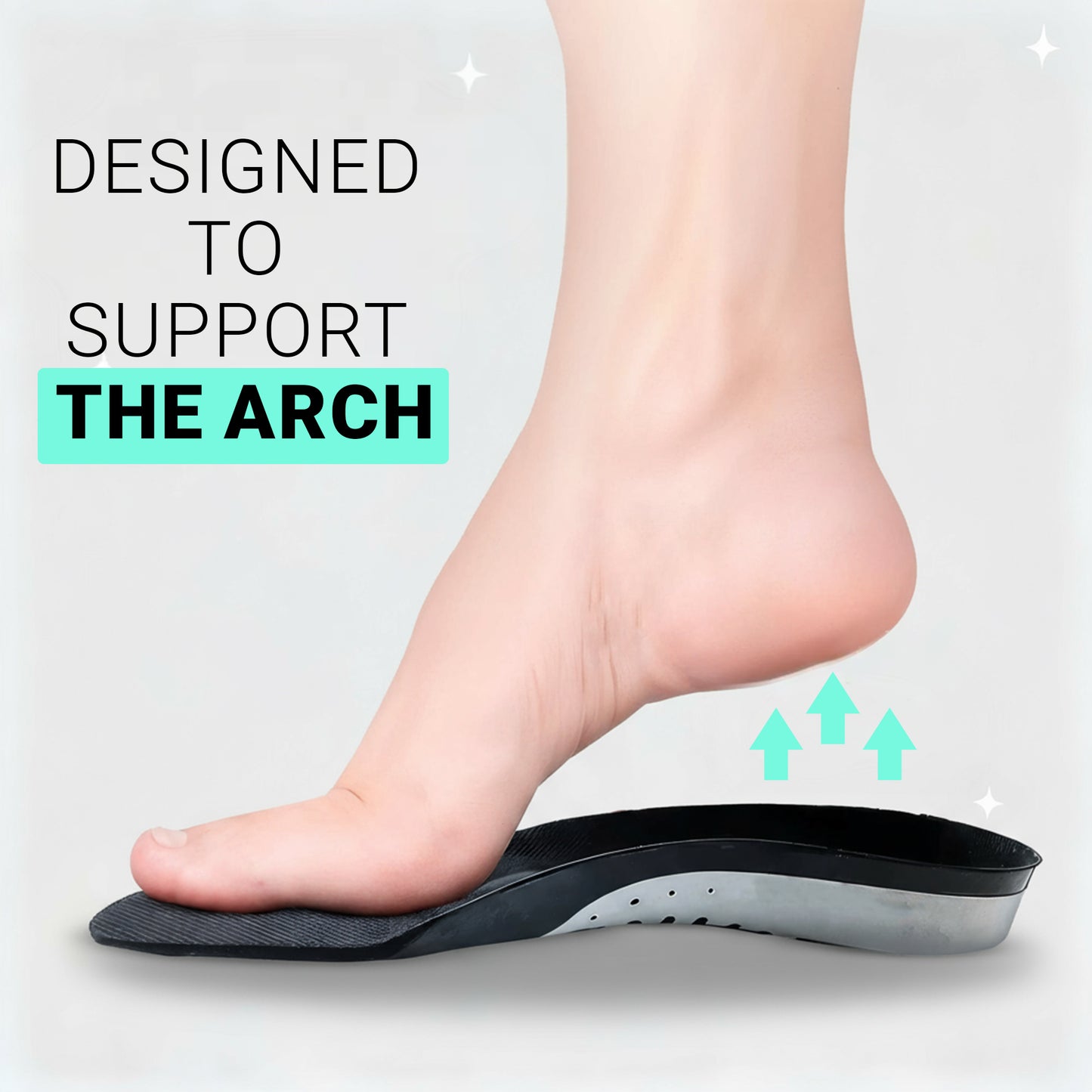 Ortho Gel Insoles for Shoes with Arch Support