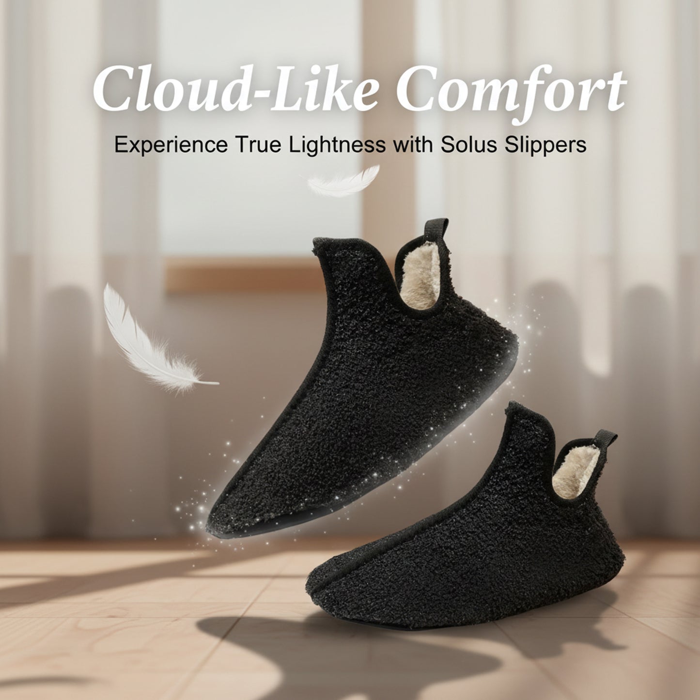 Fuzzy Slippers for Ultimate Comfort – Warm & Soft