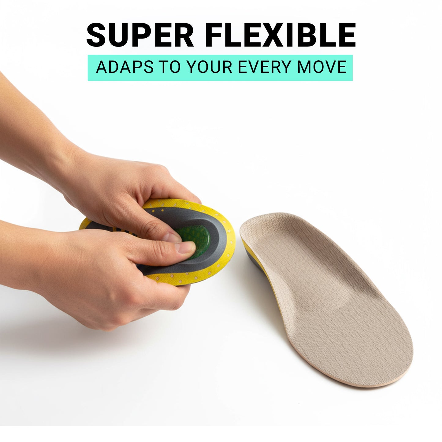 Ortho Gel Insoles for Shoes with Arch Support