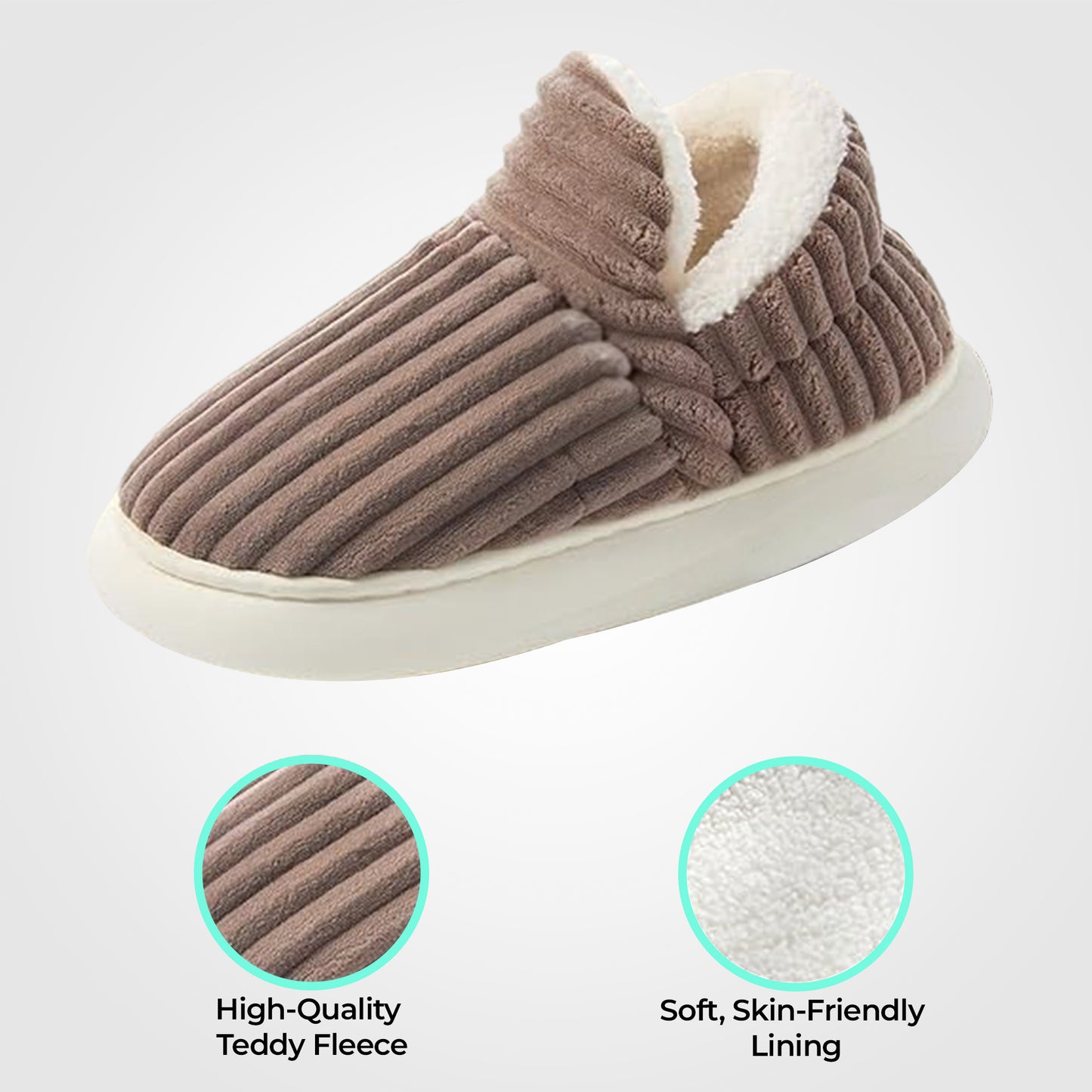Easy-On Winter Shoes – Cozy, Soft & Comfortable Fit