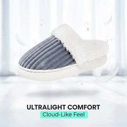 Slip-On Cozy Winter Slides – Warm, Soft & Easy Wear