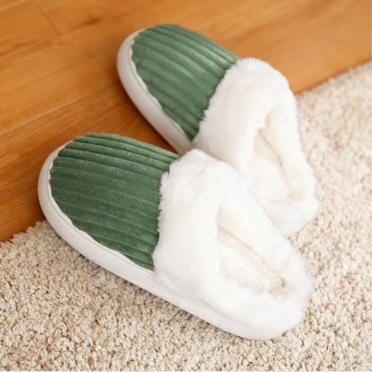 Slip-On Cozy Winter Slides – Warm, Soft & Easy Wear