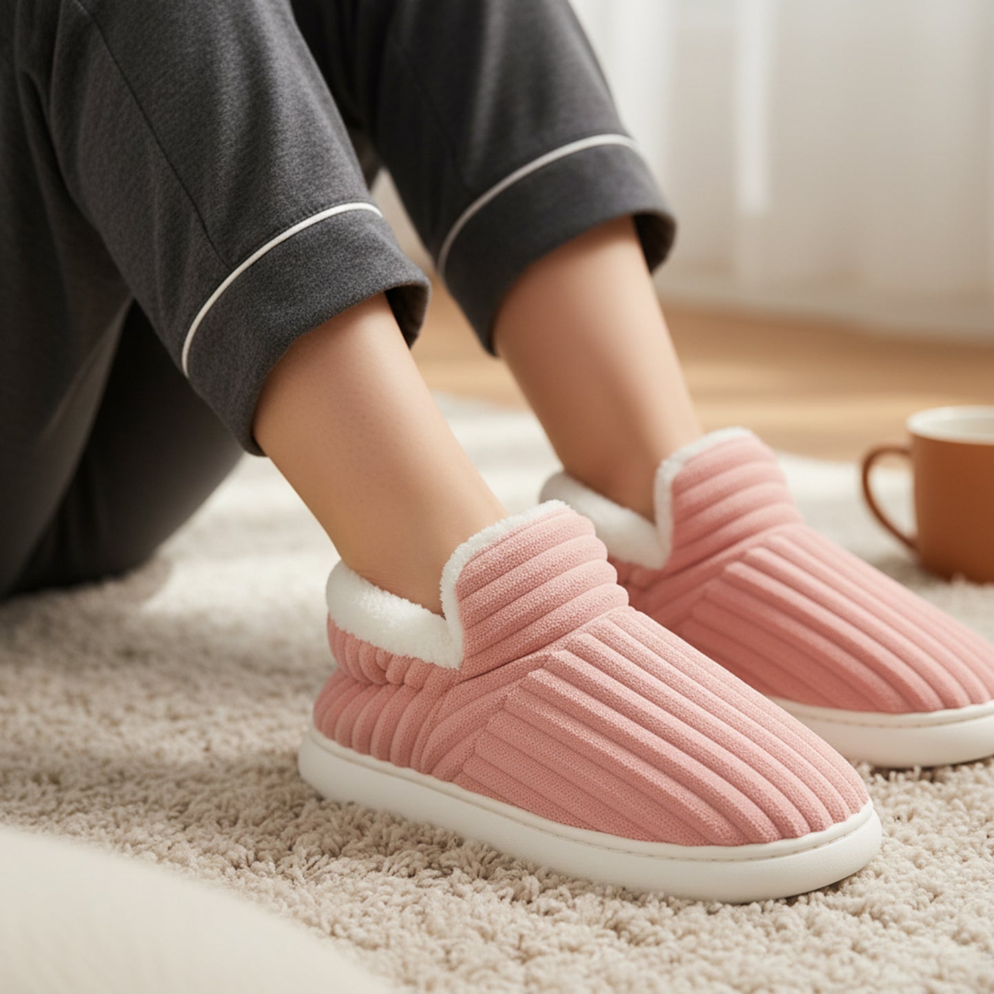 Easy-On Winter Shoes – Cozy, Soft & Comfortable Fit