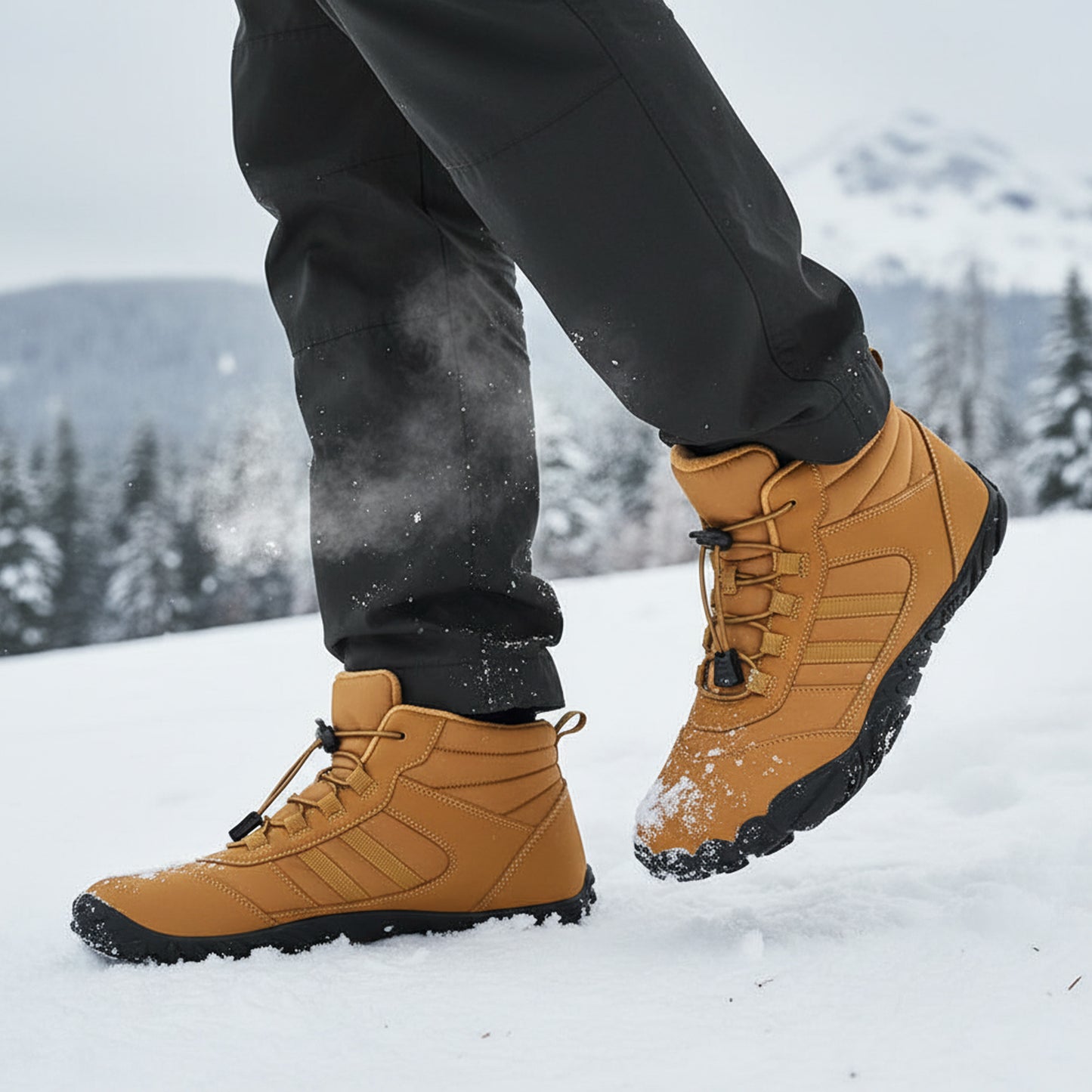 Barefoot Winter Shoes – Waterproof Design & Non-Slip Comfort