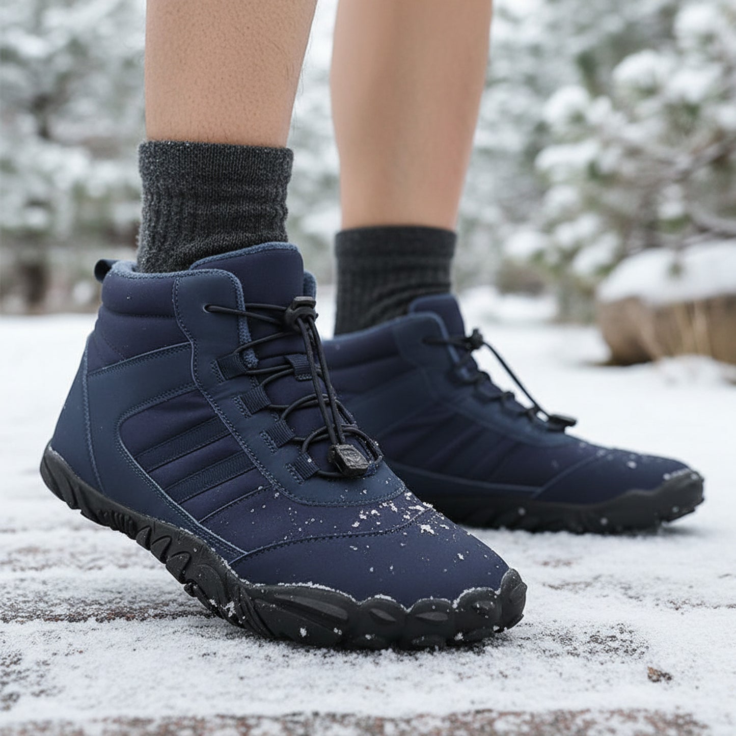 Barefoot Winter Shoes – Waterproof Design & Non-Slip Comfort