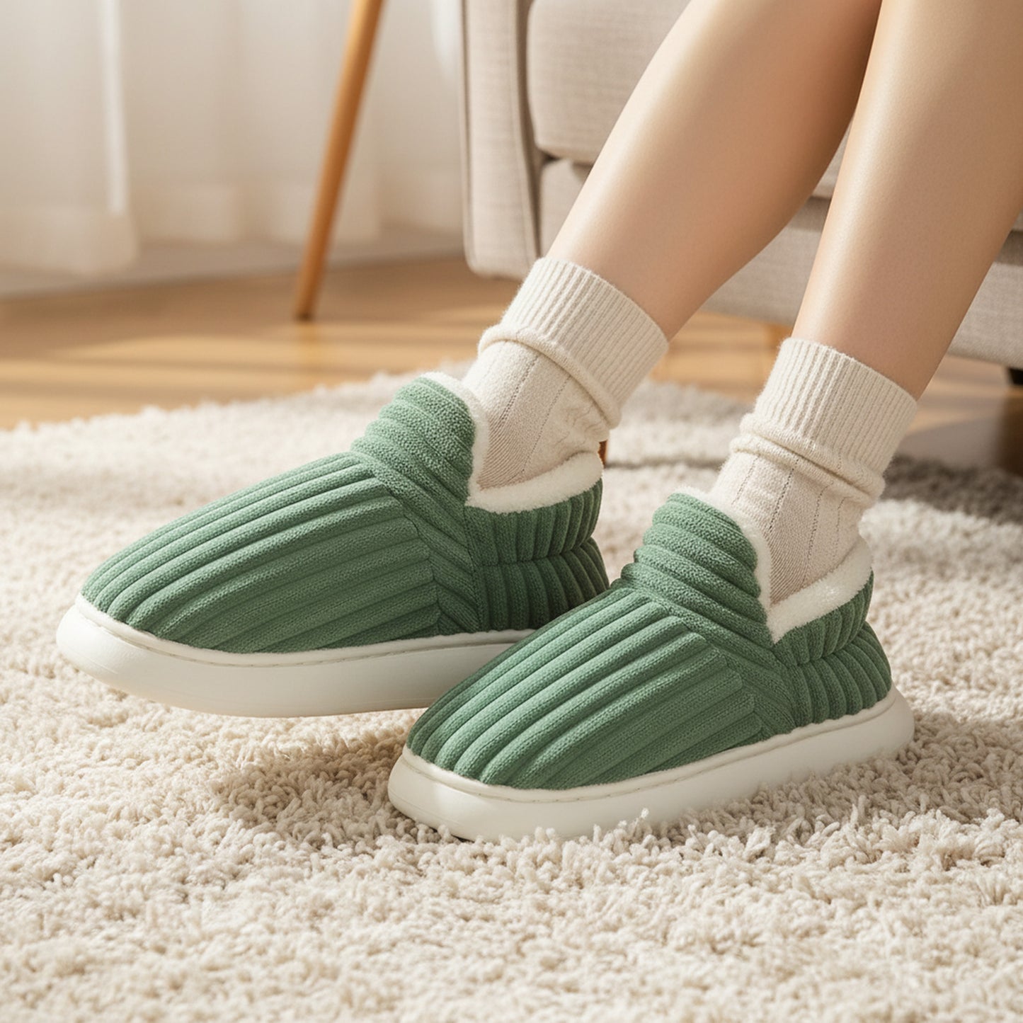 Easy-On Winter Shoes – Cozy, Soft & Comfortable Fit