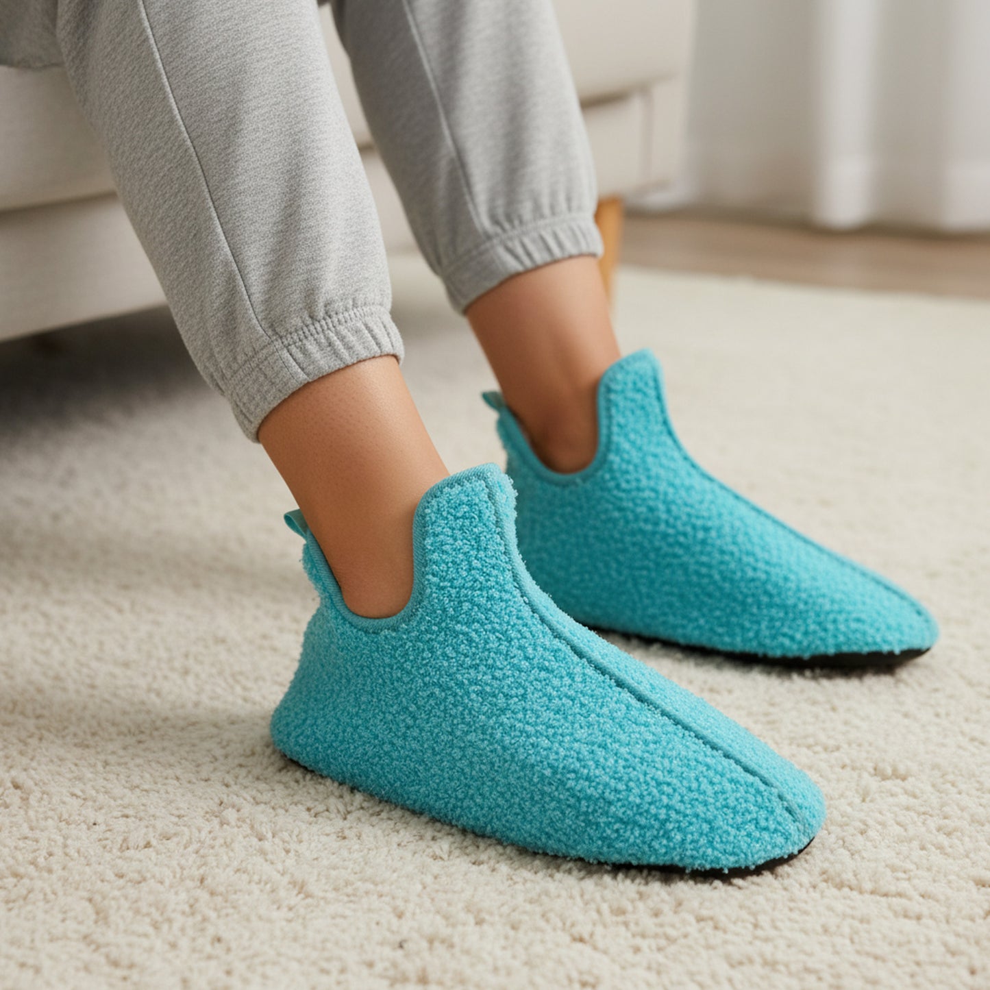 Fuzzy Slippers for Ultimate Comfort – Warm & Soft