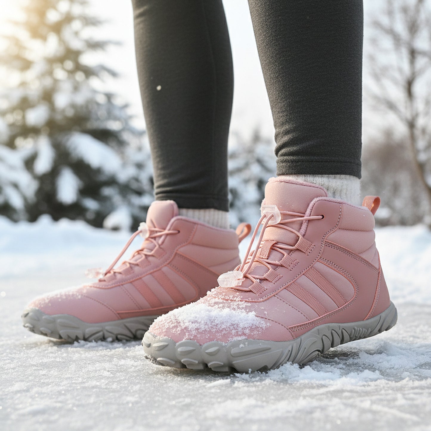 Barefoot Winter Shoes – Waterproof Design & Non-Slip Comfort