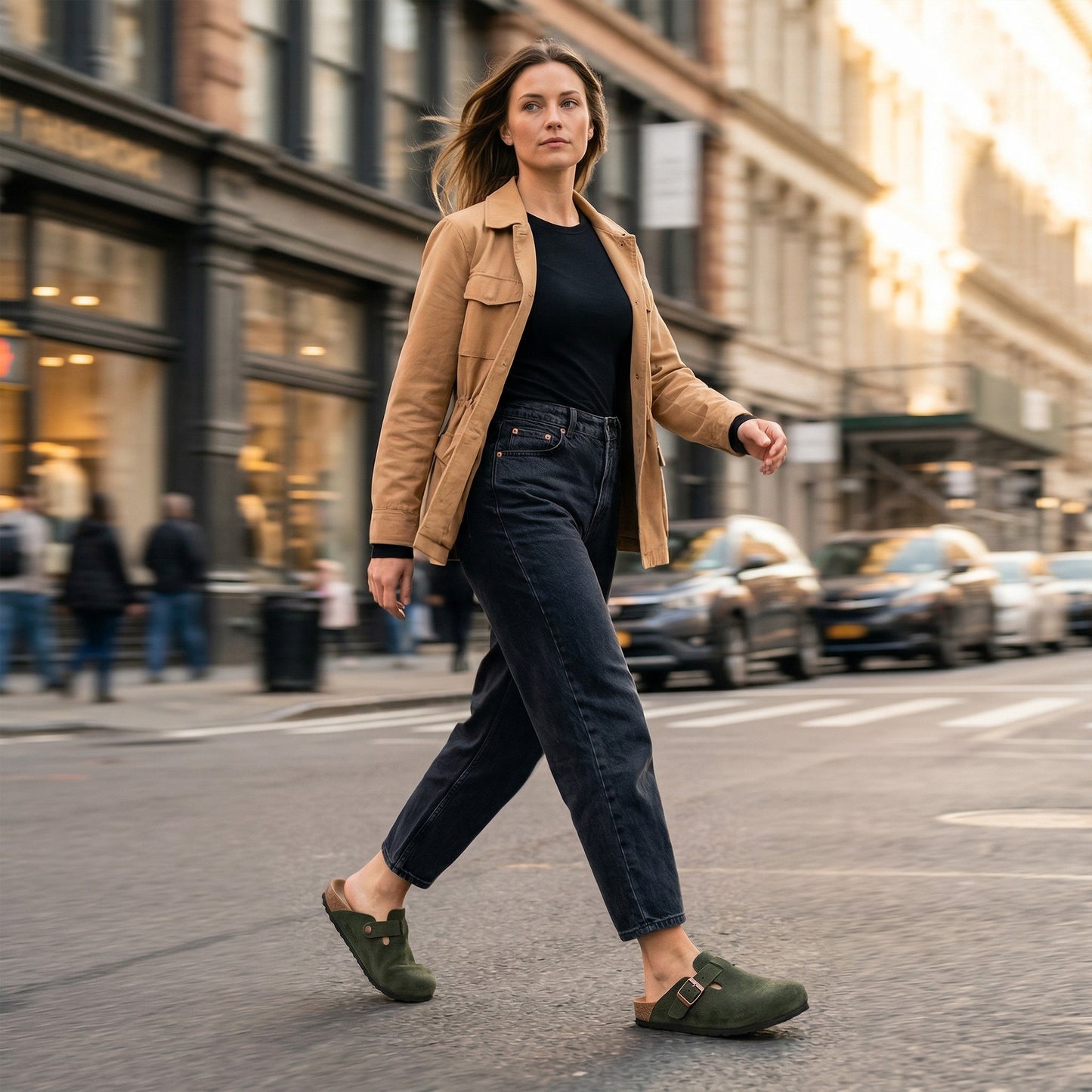 Women’s Classic Cork Clogs – Soft Fit & All-Day Comfort