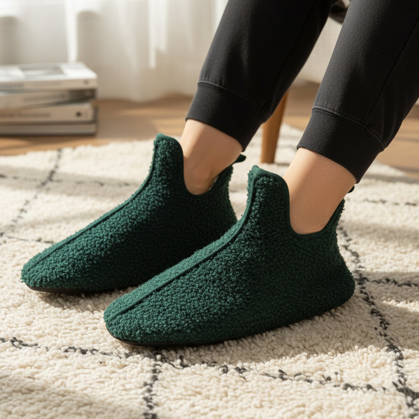 Fuzzy Slippers for Ultimate Comfort – Warm & Soft