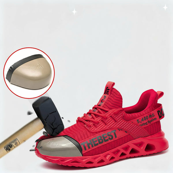 Ultra Light Breathable Steel Toe Shoe