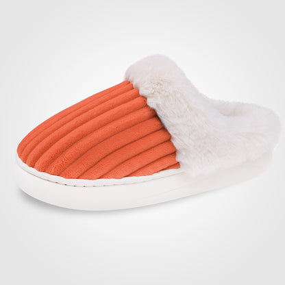 Slip-On Cozy Winter Slides – Warm, Soft & Easy Wear