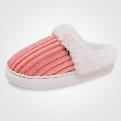 Slip-On Cozy Winter Slides – Warm, Soft & Easy Wear