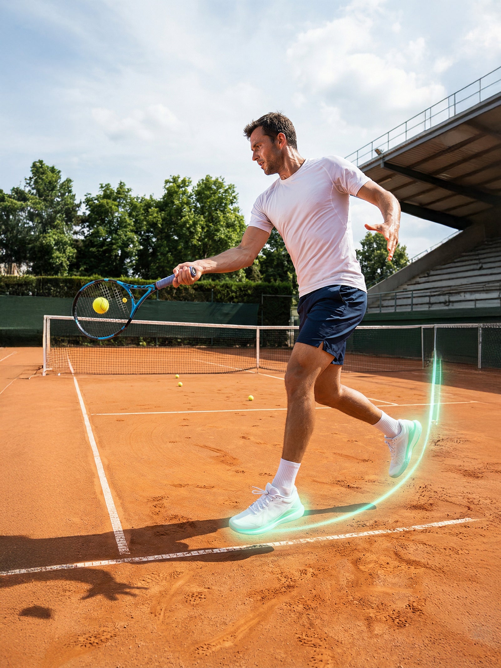 Tennis & Court Players