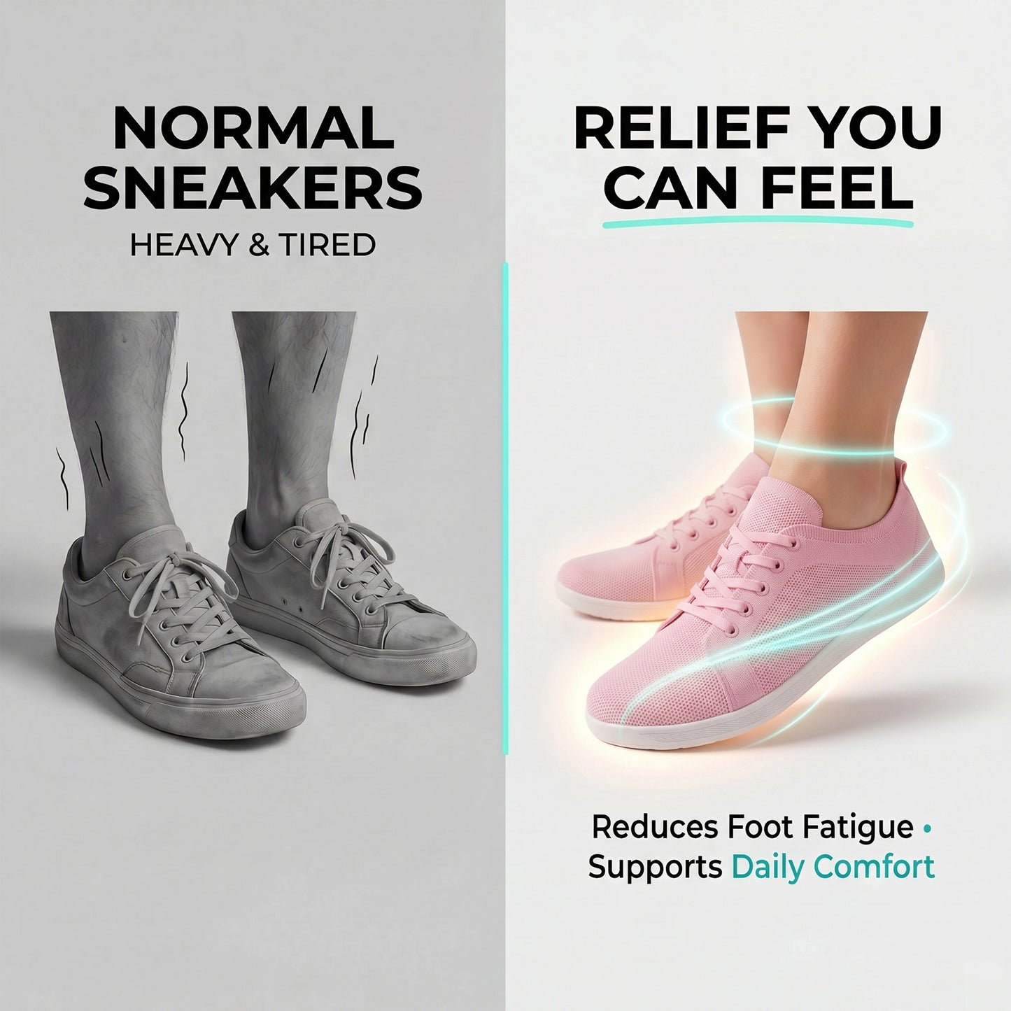 Unisex Wide Toe Minimalist Sneakers - Buy 1 Pair Get 1 Pair FREE