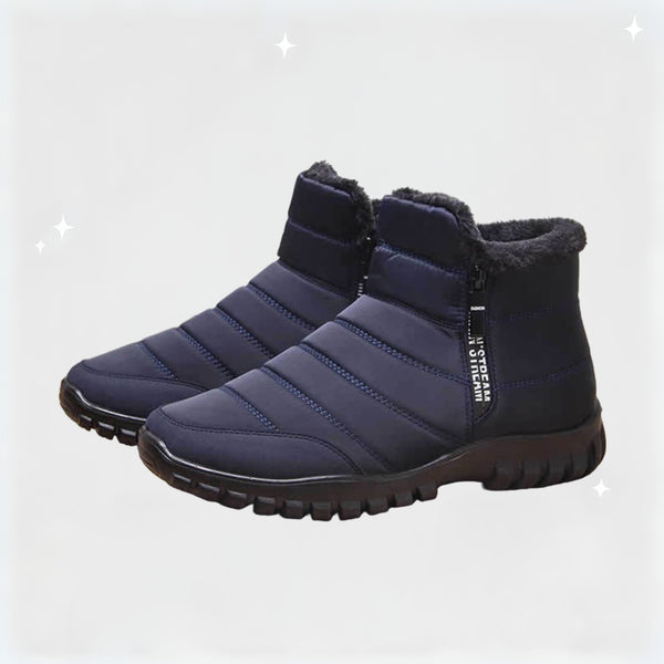 Thick Warm Cotton Zipper Shoes – Cozy Feet & Comfortable Fit